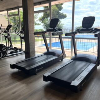 Cintas de correr con piscina