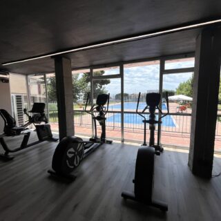 Vistas desde el gimnasio