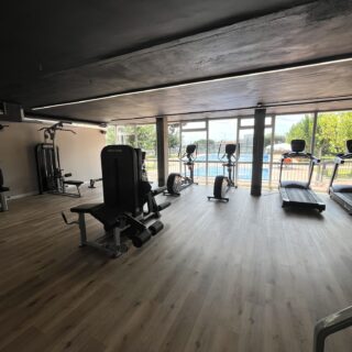 Vistas desde el interior del Gimnasio